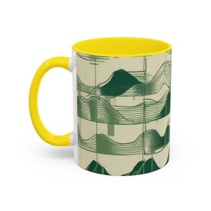 boostlete-mile-by-mile-pattern-audio-blueprint-0971 — Accent Mug 11/15oz