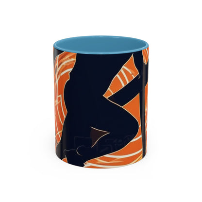 boostlete-iron-intent-scene-hurdler-neon-modern-0264 — Accent Mug 11oz/15oz