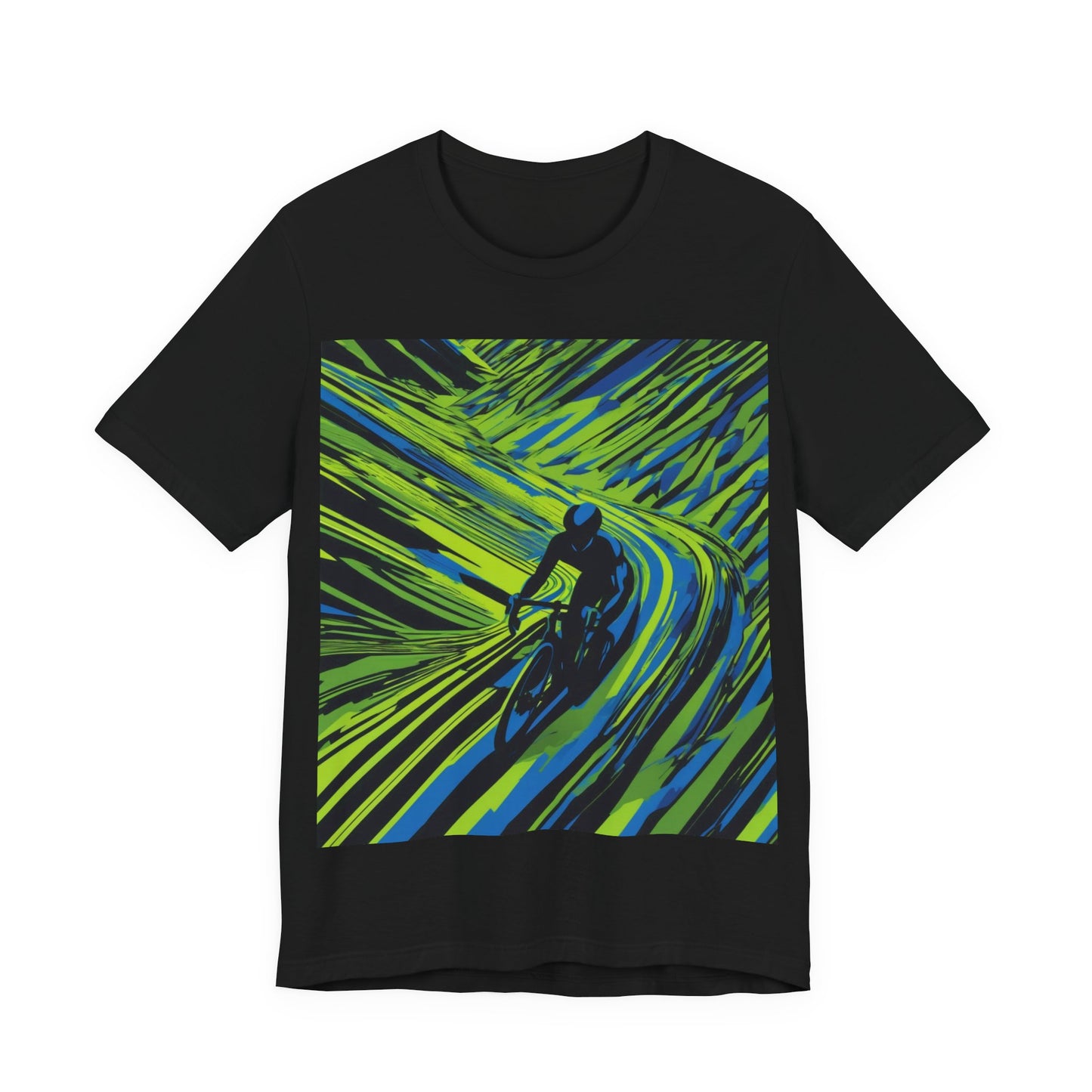 boostlete-am-crew-scene-cyclist-speed-isometric-0064 — Unisex Jersey Short Sleeve (B+C 3001)