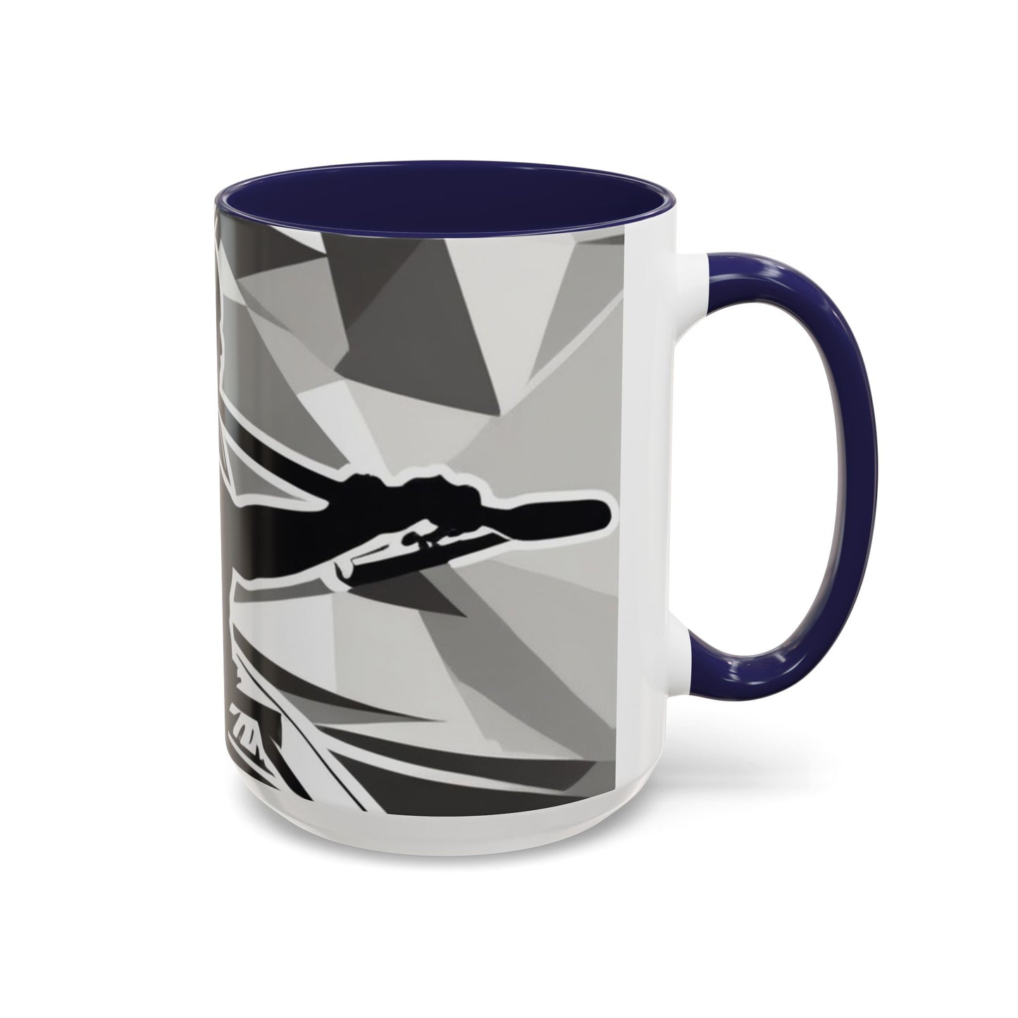 boostlete-am-crew-scene-rower-outline-geometric-0060 — Accent Mug 11oz/15oz