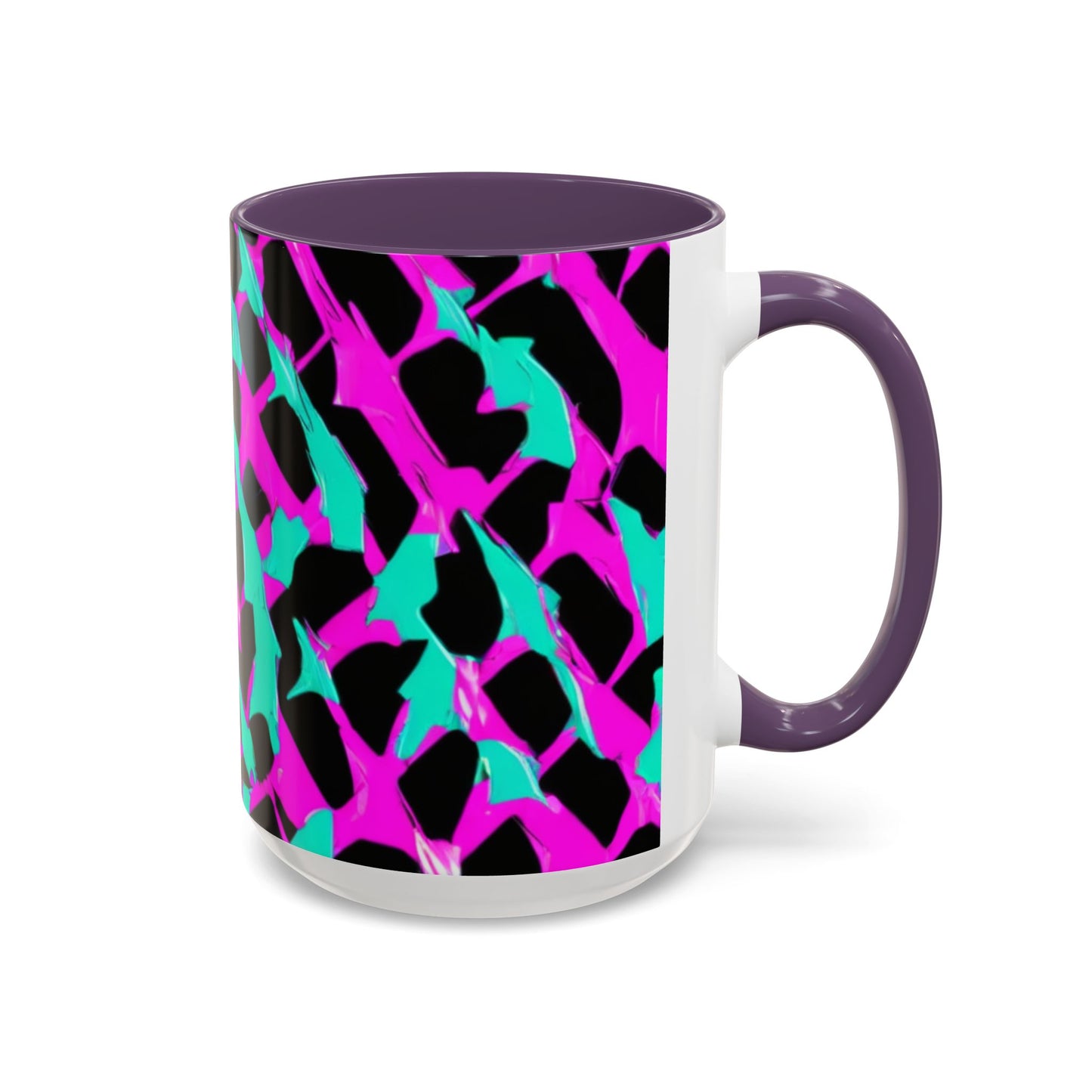 boostlete-rise-grind-pattern-sprint-badge-0011 — Accent Mug 11oz/15oz