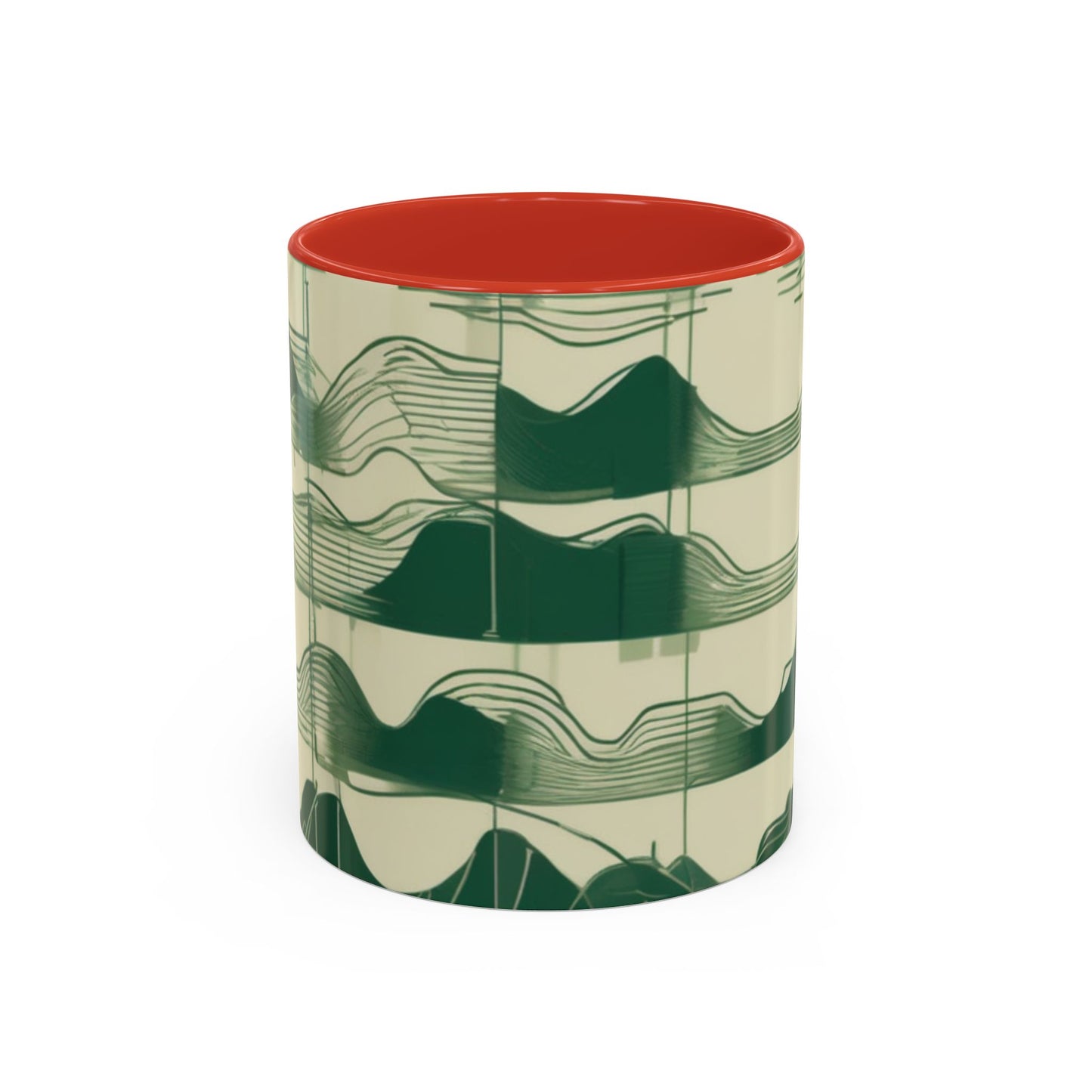 boostlete-mile-by-mile-pattern-audio-blueprint-0971 — Accent Mug 11/15oz