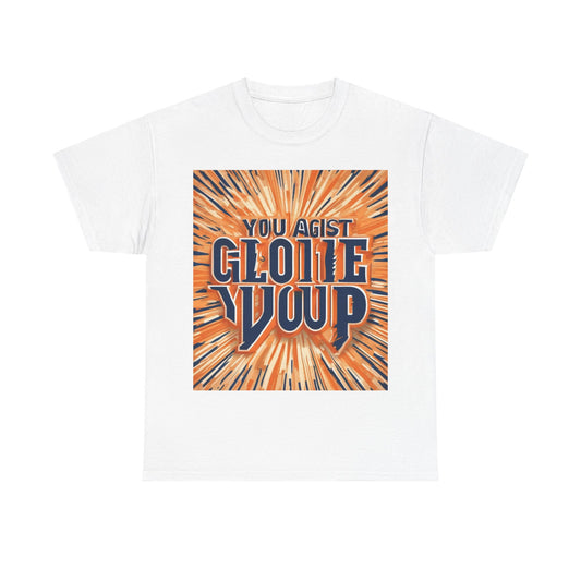 boostlete-rise-grind-type-you-against-you-split-modern-0145 — Unisex Heavy Cotton Tee (Gildan 5000)