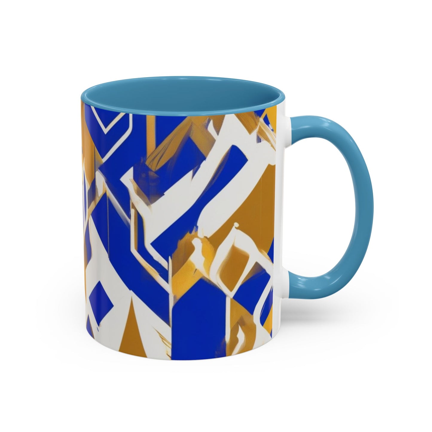 boostlete-field-day-icon-flame-glitch-geometric-0090 (1) — Accent Mug 11oz/15oz