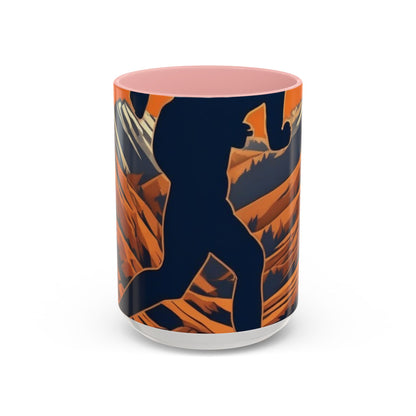 boostlete-iron-intent-scene-trail-3d-retro-0764 — Accent Mug 11/15oz