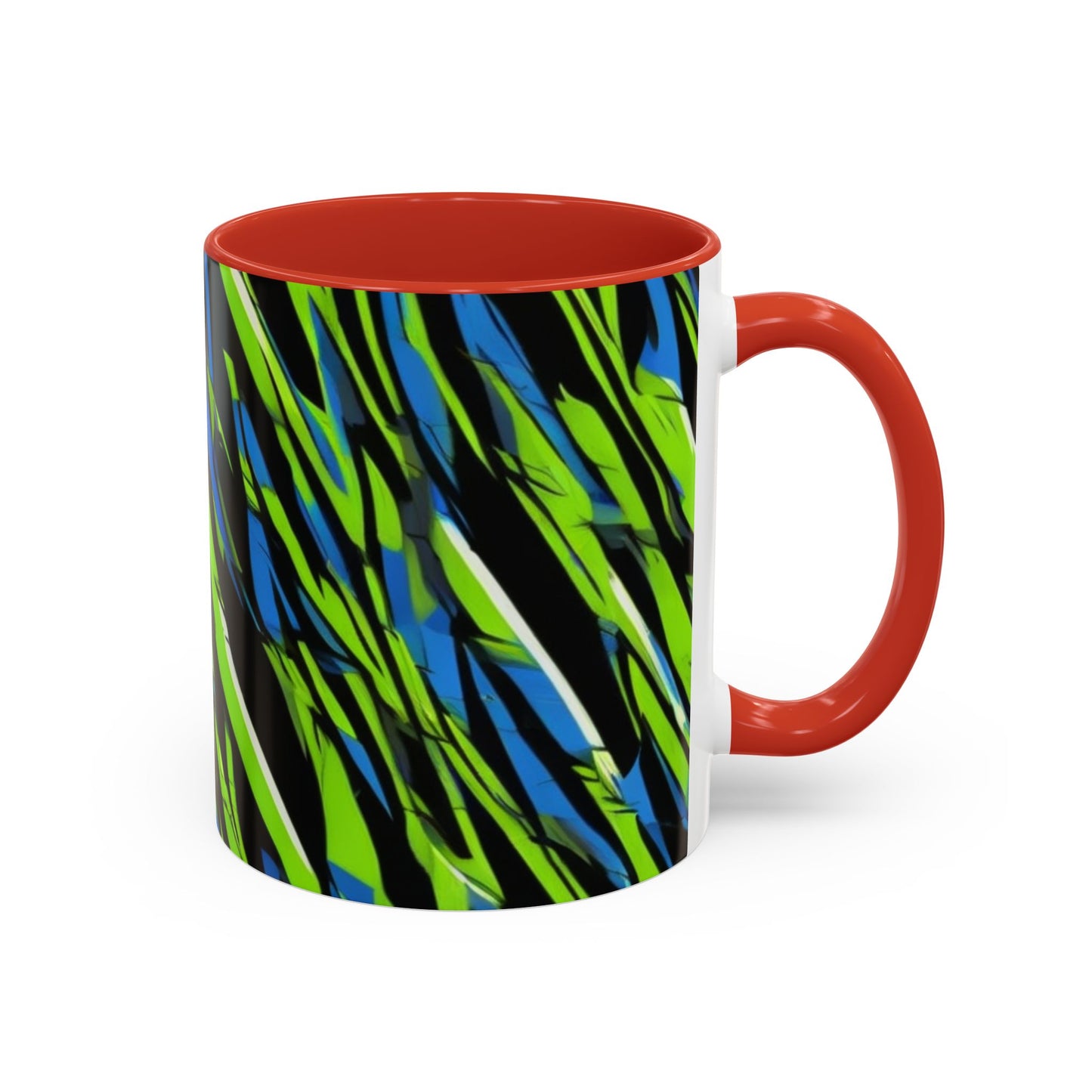 boostlete-iron-intent-pattern-sprint-vector-0219 — Accent Mug 11oz/15oz