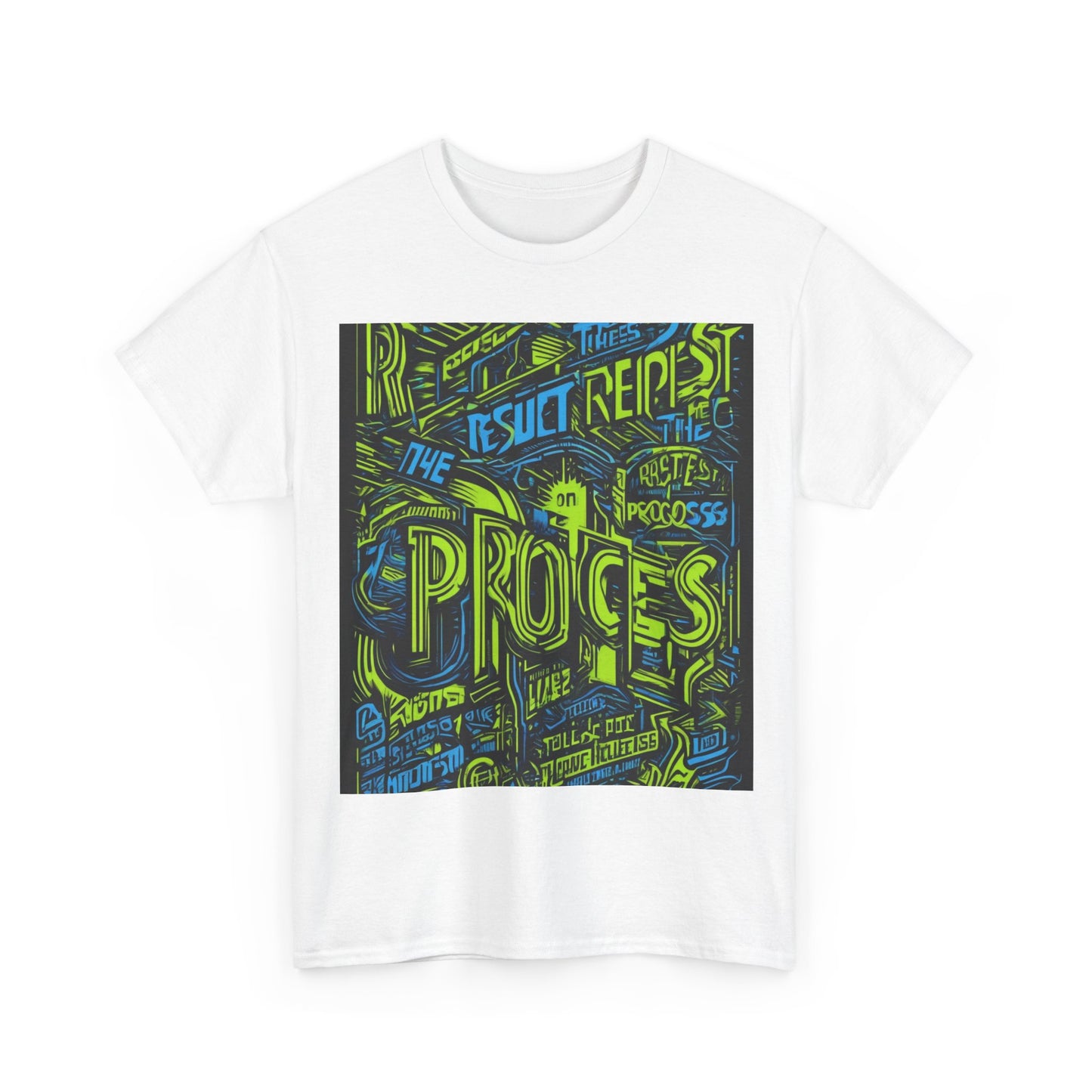 boostlete-rise-grind-type-respect-the-process-big-monoline-0265 — Unisex Heavy Cotton Tee (Gildan 5000)