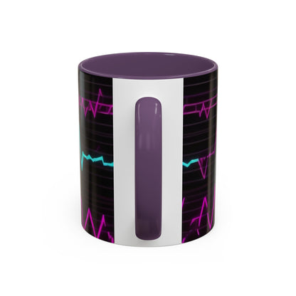 boostlete-boost-mode-pattern-ekg-modern-0111 — Accent Mug 11oz/15oz