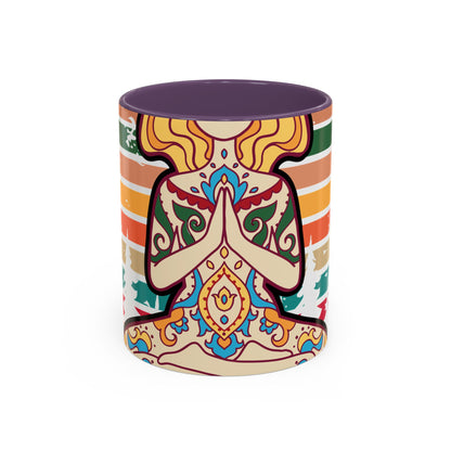 Yoga (10) — Accent Mug 11oz/15oz