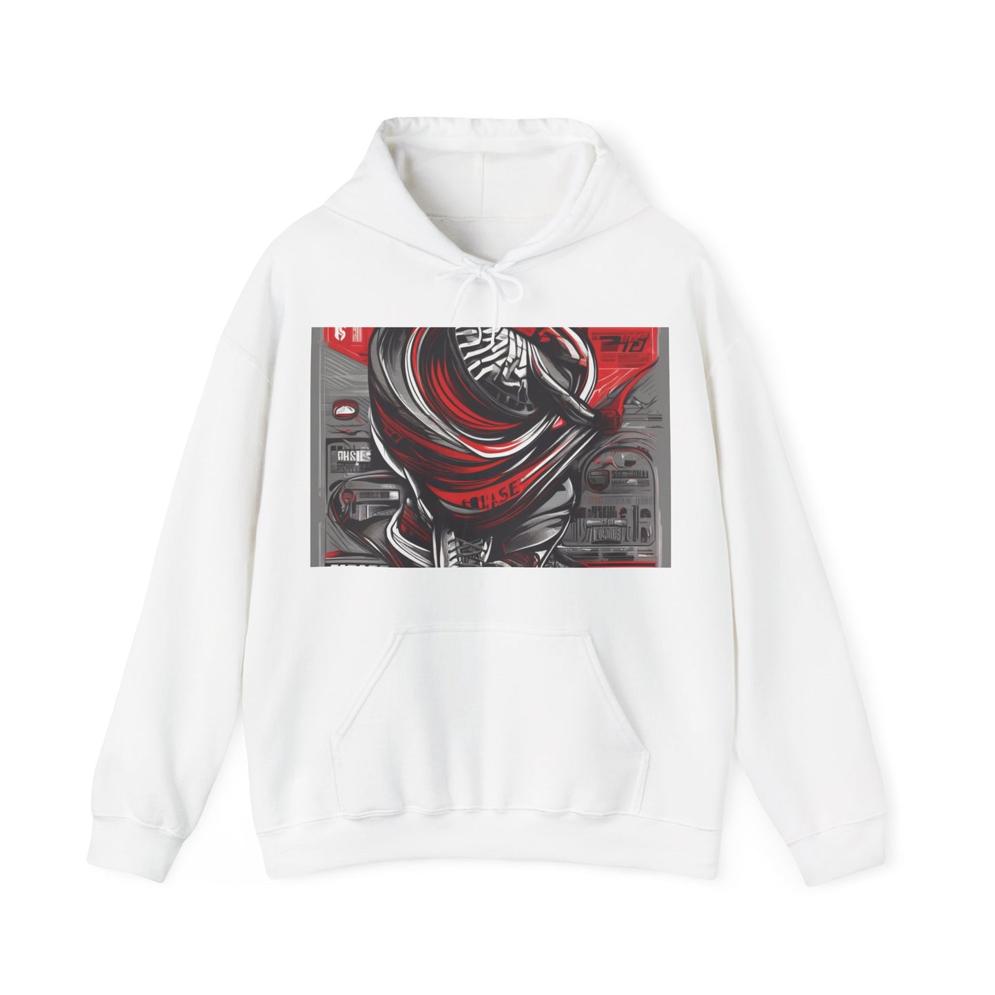 boostlete-field-day-type-chase-capacity-big-monoline-0813 — Unisex Heavy Blend Hoodie (G18500)