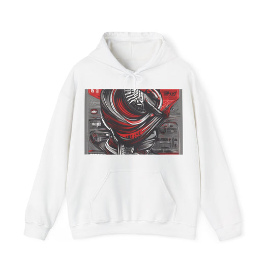 boostlete-field-day-type-chase-capacity-big-monoline-0813 — Unisex Heavy Blend Hoodie (G18500)