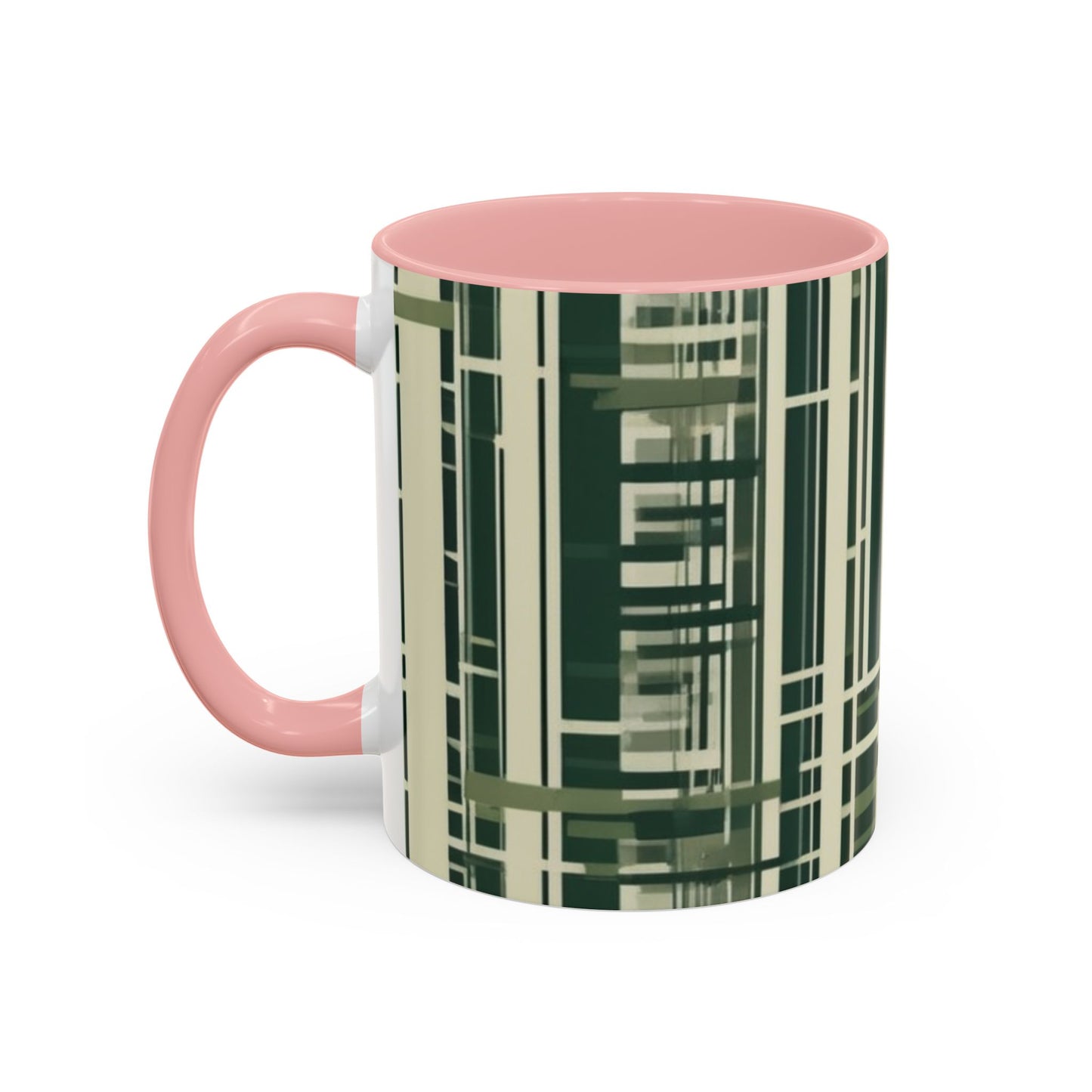 boostlete-quiet-power-pattern-barcode-blueprint-0167 — Accent Mug 11/15oz