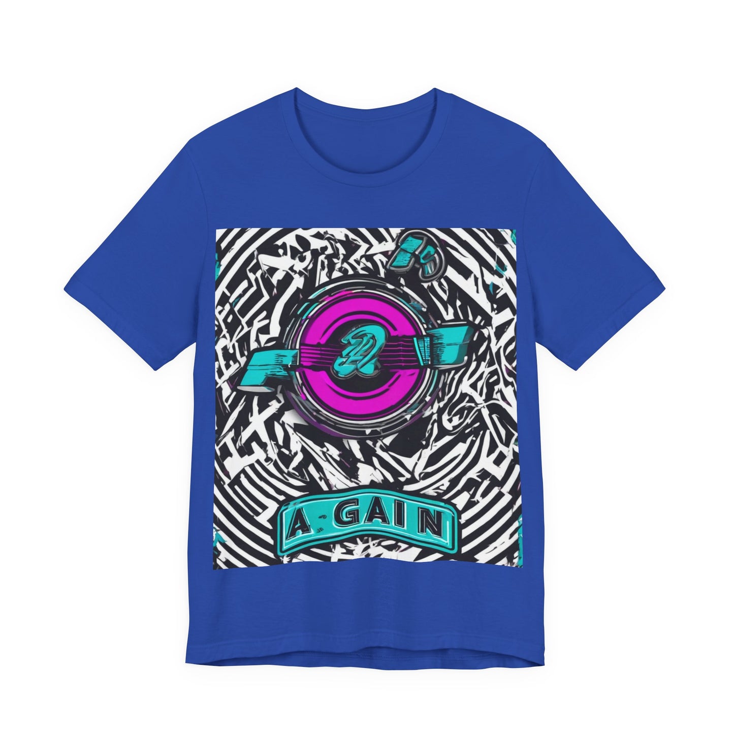 boostlete-boost-mode-type-again-badge-monoline-0293 — Unisex Jersey Short Sleeve (B+C 3001)