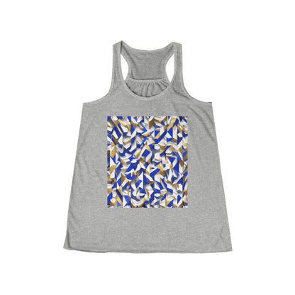 boostlete-boost-mode-type-charge-ahead-vertical-isometric-0221 — Women's Flowy Racerback Tank (B+C 8800)