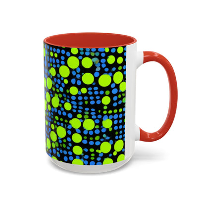 boostlete-mile-by-mile-pattern-dotted-geometric-0071 — Accent Mug 11oz/15oz