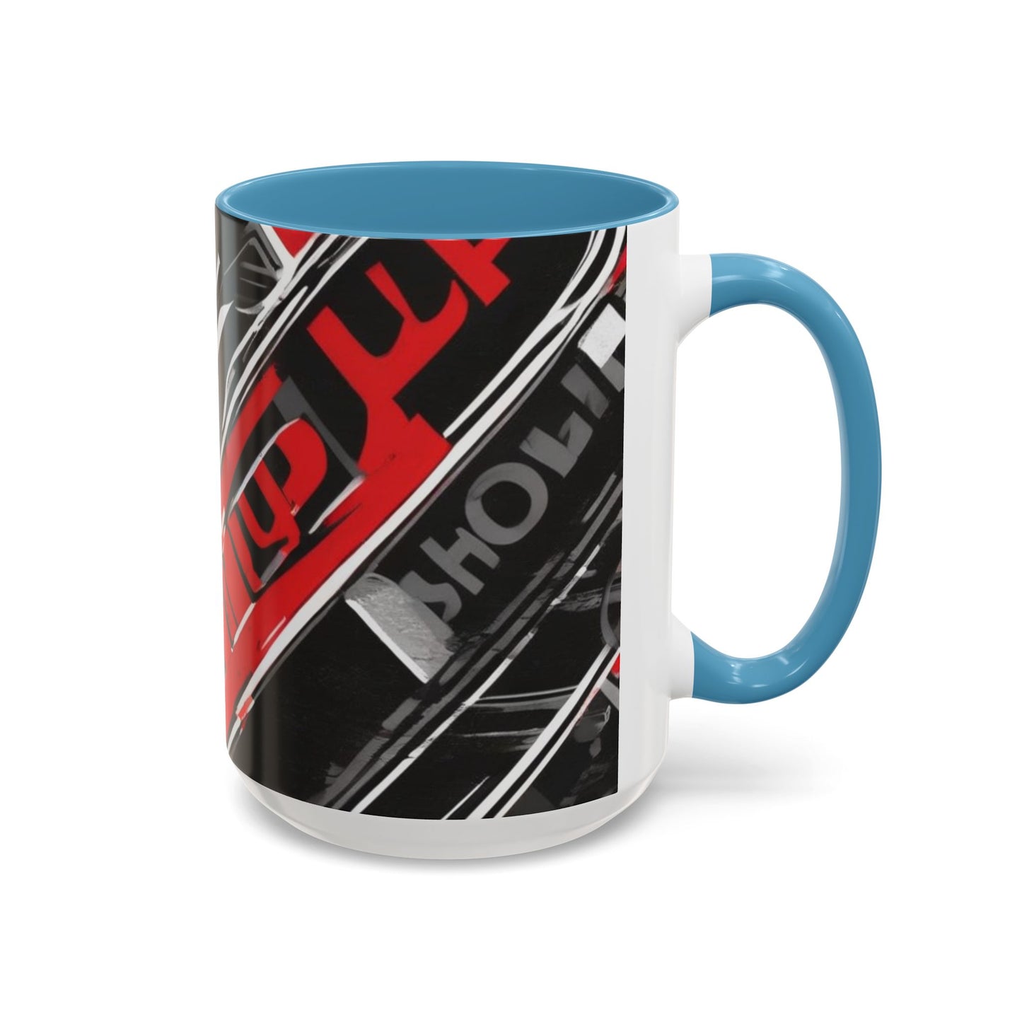 boostlete-recovery-progress-type-show-up-diagonal-paper-0109 — Accent Mug 11oz/15oz