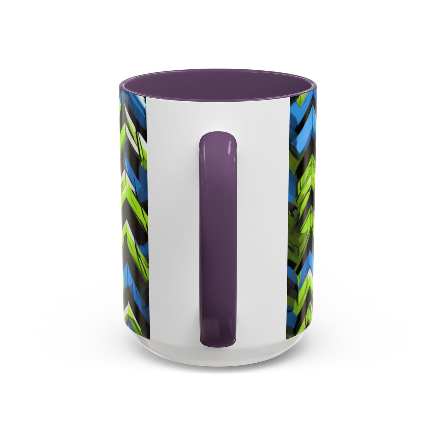 boostlete-rise-grind-pattern-chevron-isometric-0195 — Accent Mug 11oz/15oz