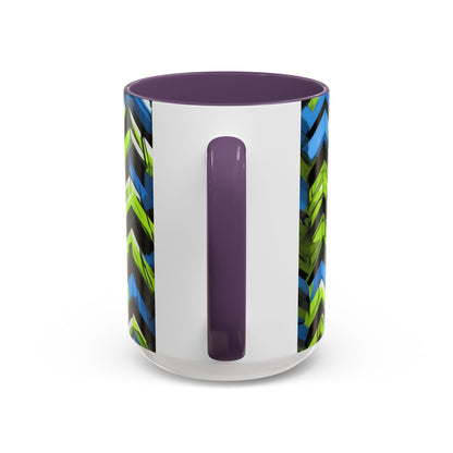 boostlete-rise-grind-pattern-chevron-isometric-0195 — Accent Mug 11oz/15oz