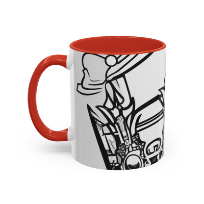 boostlete-quiet-power-icon-crown-outline-badge-0130 — Accent Mug 11oz/15oz