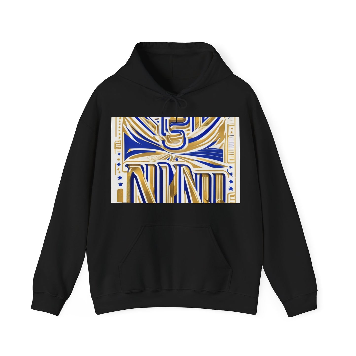 boostlete-boost-mode-type-earned-not-given-outline-over-solid-line-art-0005 — Unisex Heavy Blend Hooded Sweatshirt (Gildan)