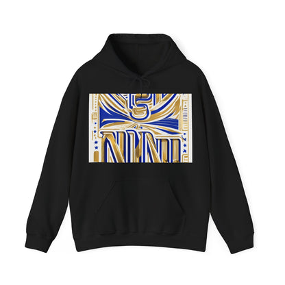 boostlete-boost-mode-type-earned-not-given-outline-over-solid-line-art-0005 — Unisex Heavy Blend Hooded Sweatshirt (Gildan)