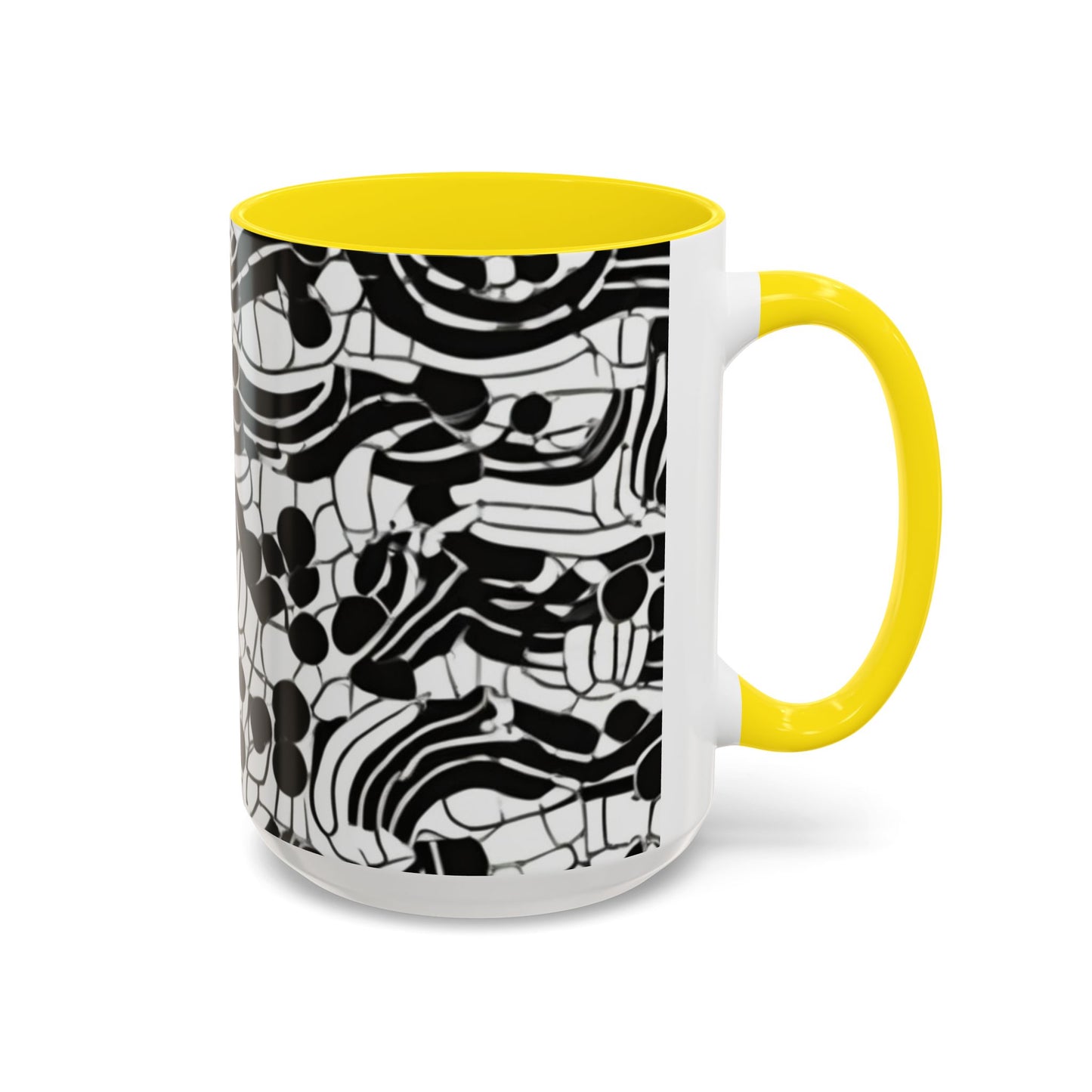 boostlete-rise-grind-pattern-dotted-line-art-0483 — Accent Mug 11/15oz
