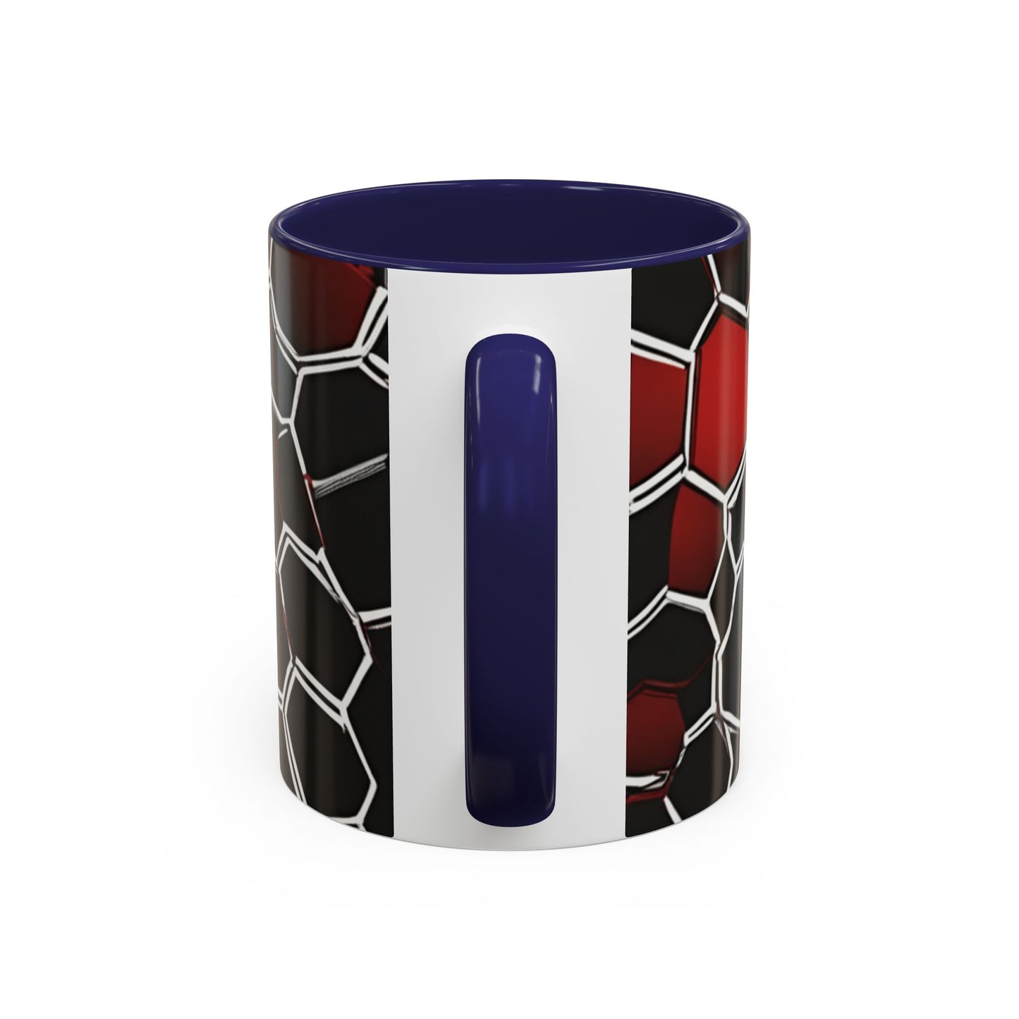 boostlete-quiet-power-pattern-hex-vector-0039 — Accent Mug 11/15oz