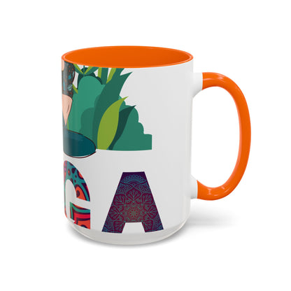 Yoga (41) — Accent Mug 11oz/15oz