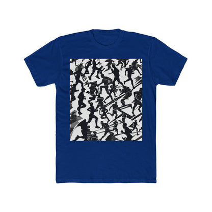 boostlete-field-day-scene-marathoner-motion-paper-0156 — Unisex Cotton Crew Tee (NL 3600)