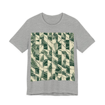 boostlete-mile-by-mile-pattern-stair-steps-athletic-0143 — Unisex Jersey Short Sleeve (B+C 3001)