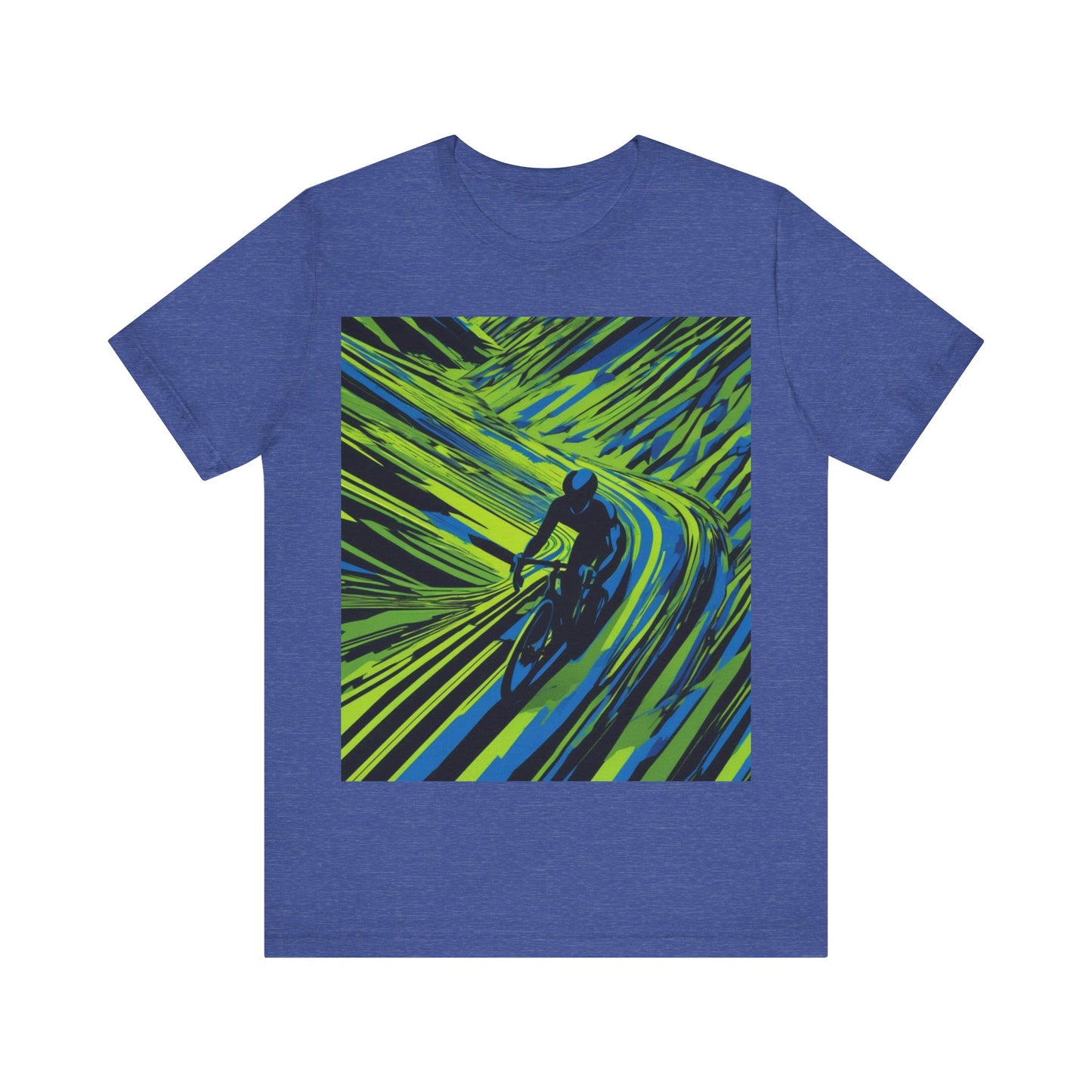 boostlete-am-crew-scene-cyclist-speed-isometric-0064 — Unisex Jersey Short Sleeve (B+C 3001)