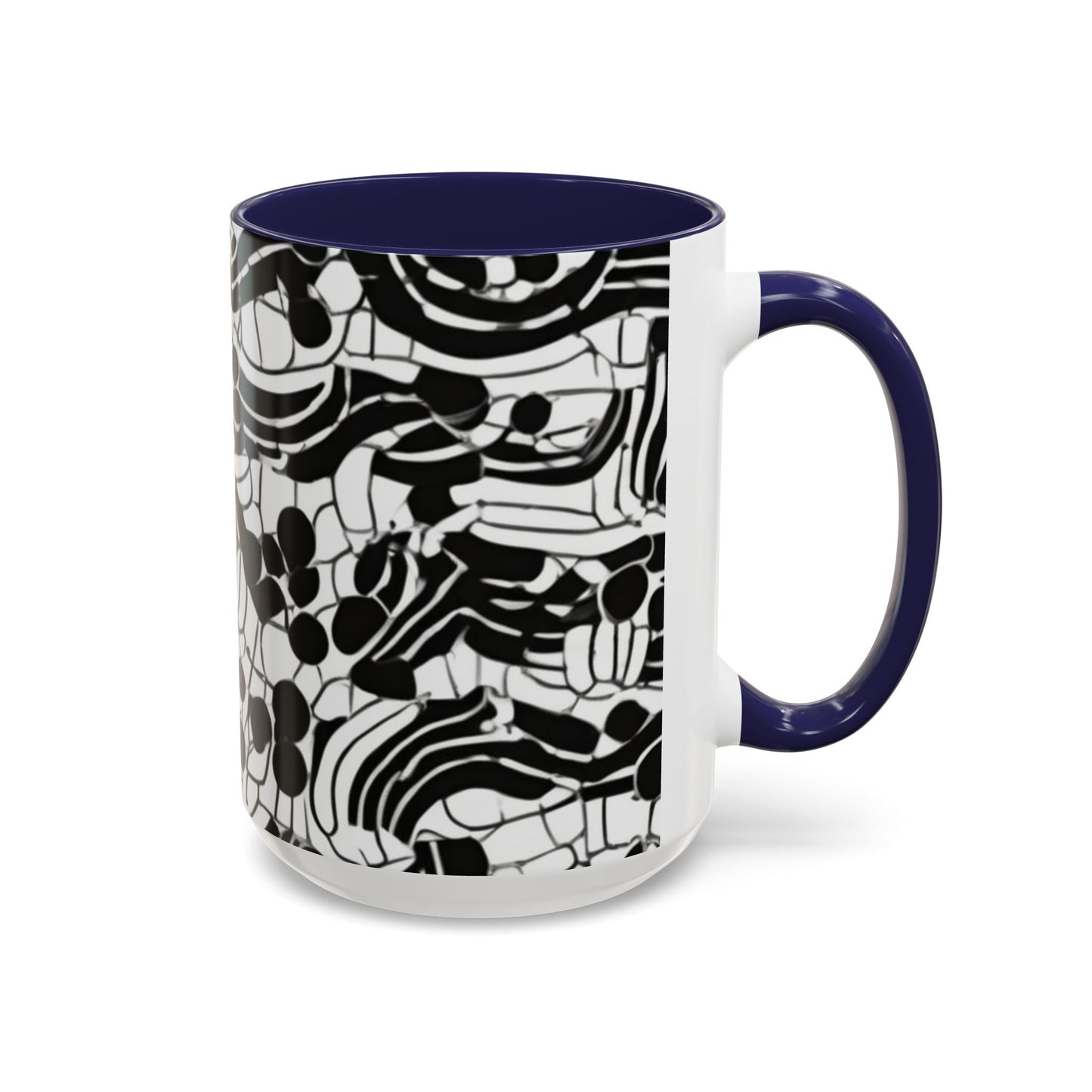 boostlete-rise-grind-pattern-dotted-line-art-0483 — Accent Mug 11/15oz