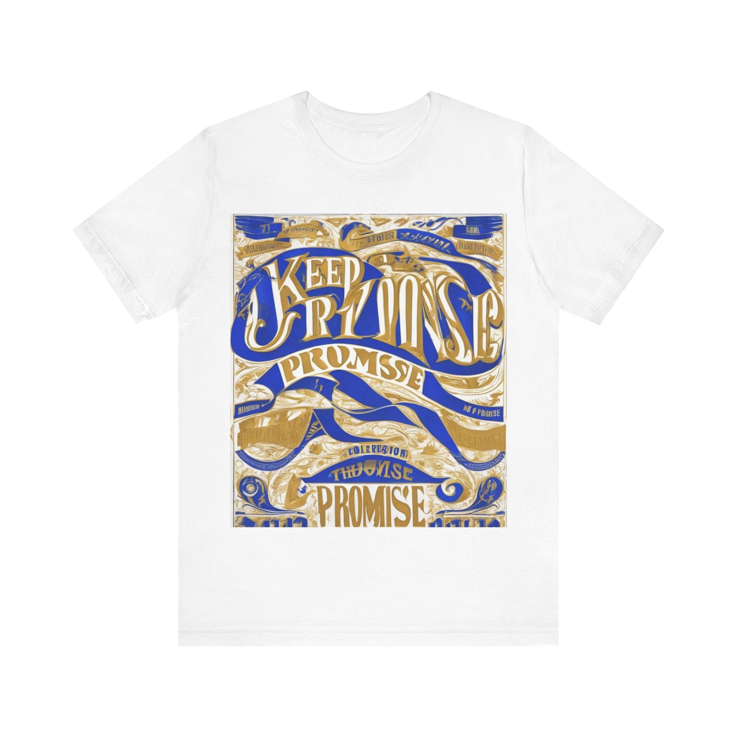 boostlete-am-crew-type-keep-the-promise-split-engraved-0101 — Unisex Jersey Short Sleeve (B+C 3001)