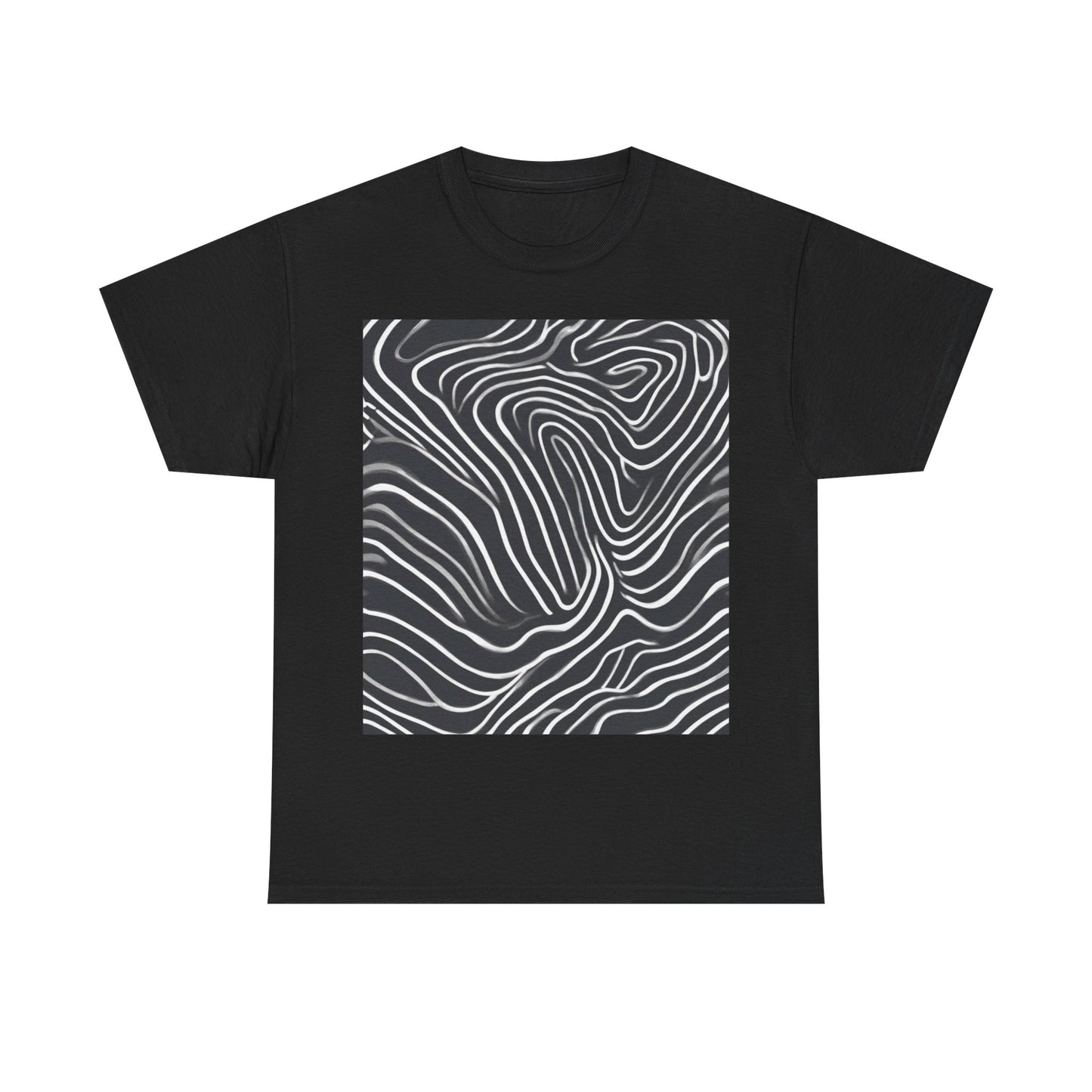 boostlete-recovery-progress-pattern-topographic-bold-0295 — Unisex Heavy Cotton Tee (Gildan 5000)
