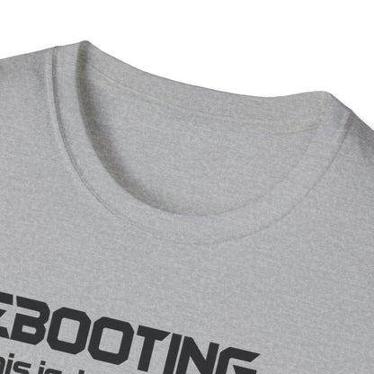 Rebooting Self-Improvement Loading Graphic T-Shirt