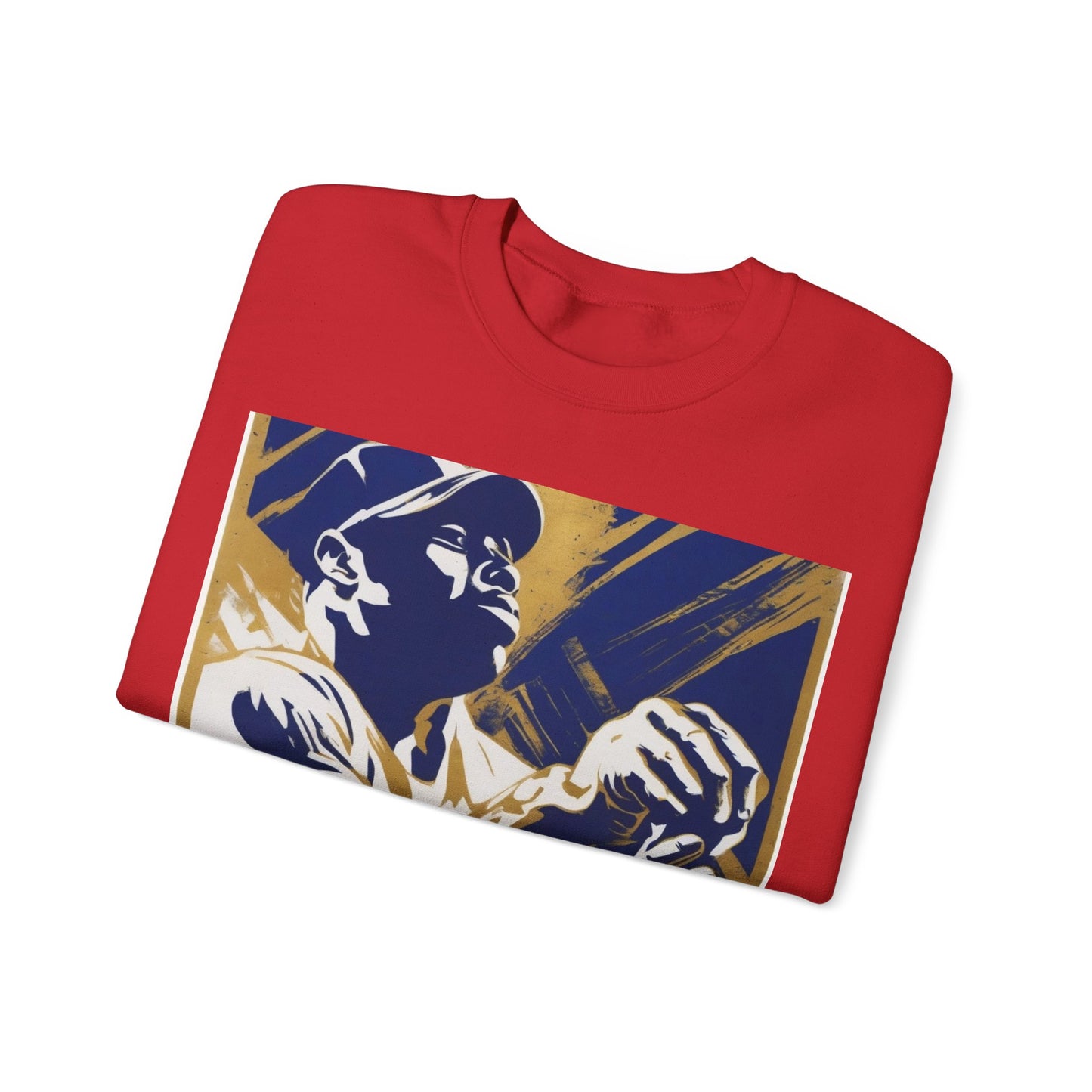 boostlete-pr-season-scene-athlete-high-industrial-0160 — Unisex Heavy Blend Crewneck Sweatshirt (Gildan)