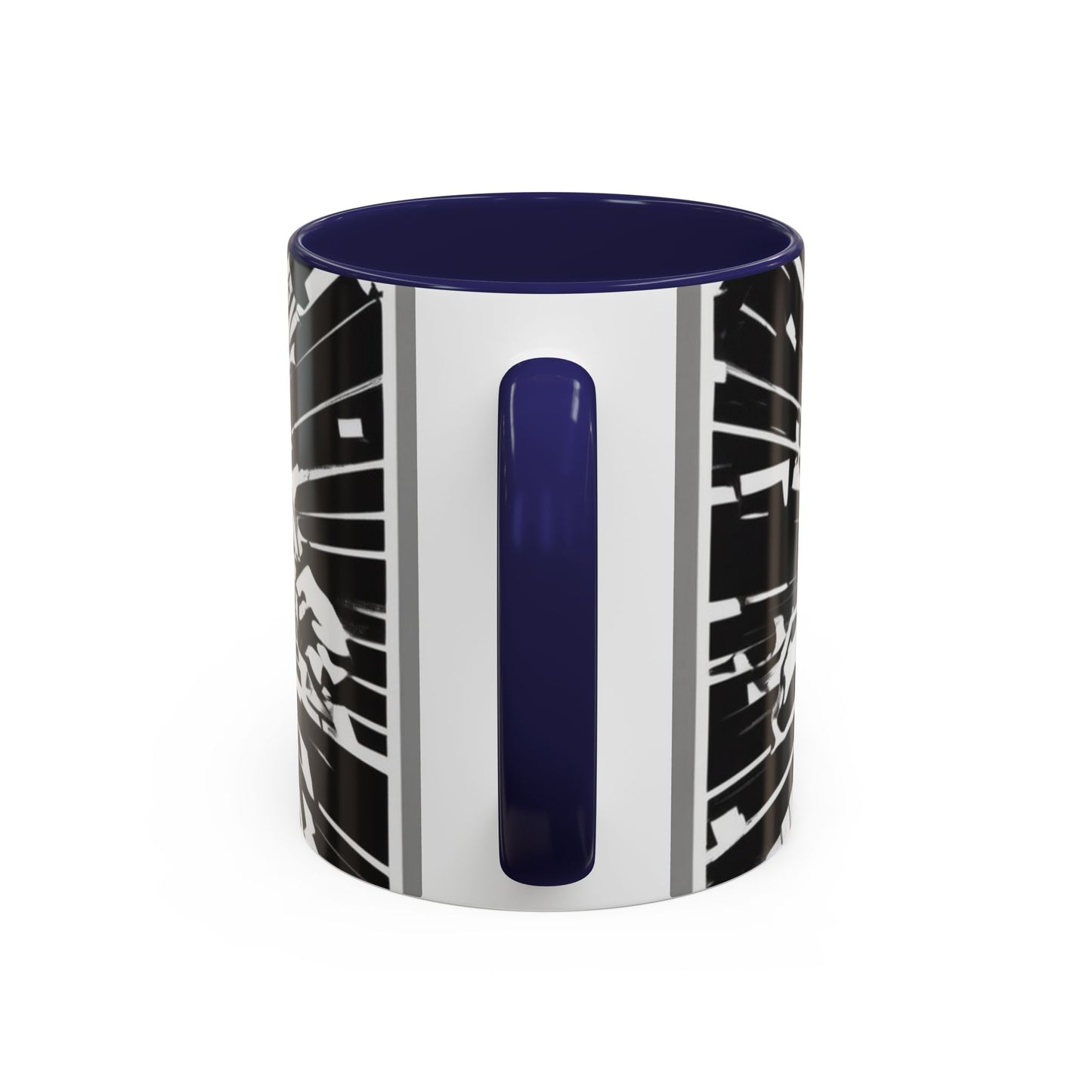 boostlete-field-day-scene-sprinter-halftone-bold-0148 — Accent Mug 11oz/15oz