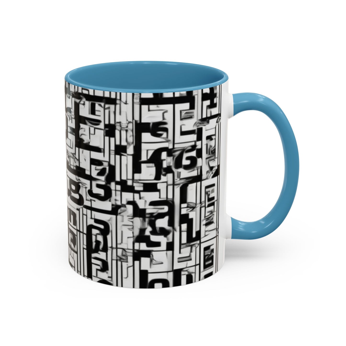boostlete-boost-mode-pattern-plate-number-engraved-0103 — Accent Mug 11oz/15oz