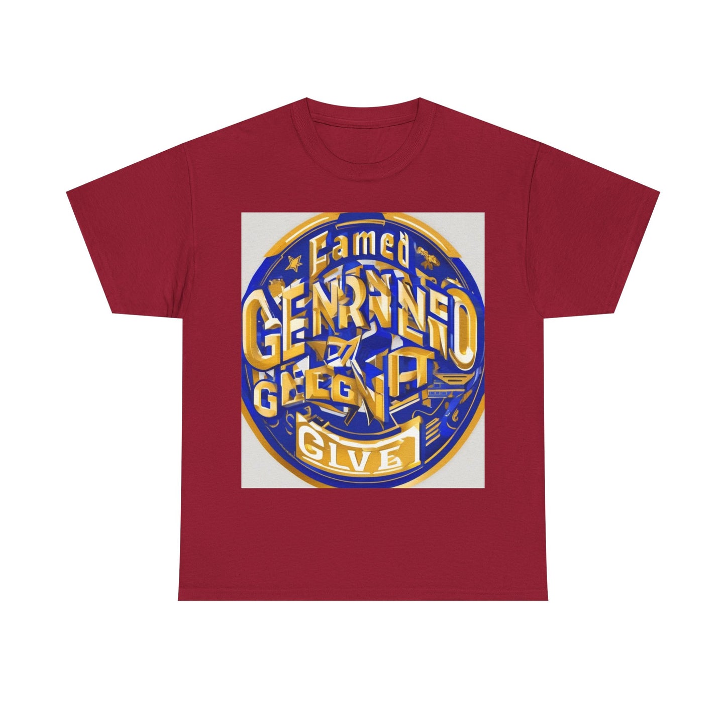 boostlete-pr-season-type-earned-not-given-badge-isometric-0105 — Unisex Heavy Cotton Tee (Gildan 5000)