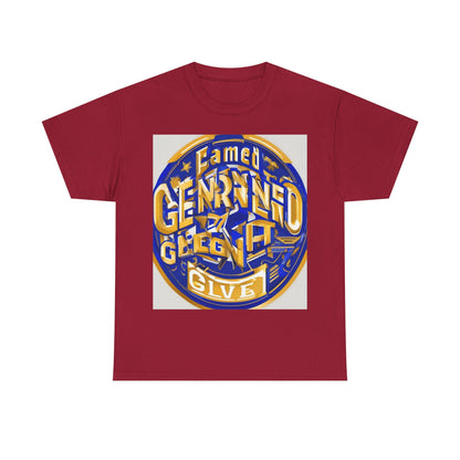 boostlete-pr-season-type-earned-not-given-badge-isometric-0105 — Unisex Heavy Cotton Tee (Gildan 5000)