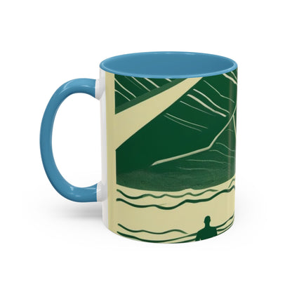 boostlete-mile-by-mile-icon-swimmer-motion-isometric-0078 — Accent Mug 11oz/15oz