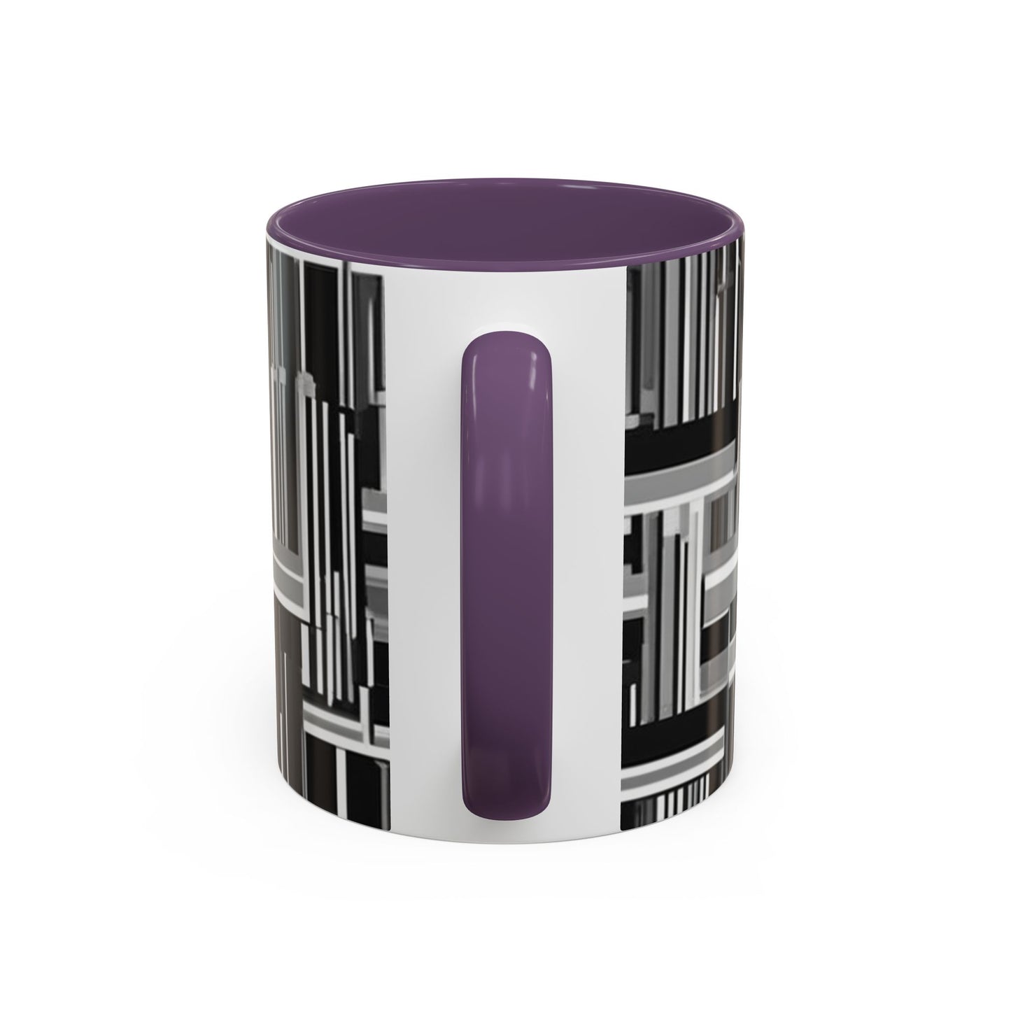 boostlete-recovery-progress-pattern-barcode-isometric-1023 — Accent Mug 11/15oz