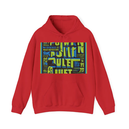 boostlete-am-crew-type-power-in-quiet-arc-paper-1481 — Unisex Heavy Blend Hoodie (G18500)