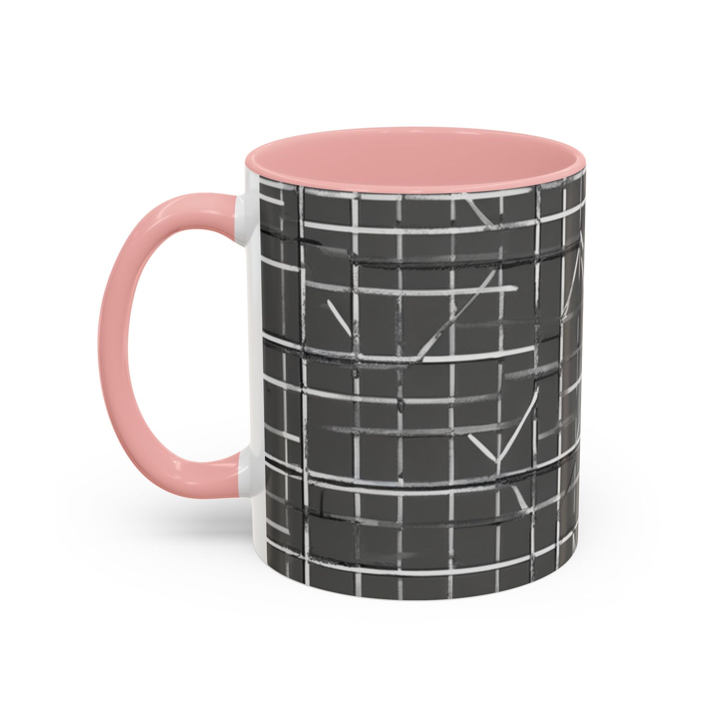 boostlete-rise-grind-pattern-plate-number-monoline-0291 — Accent Mug 11/15oz