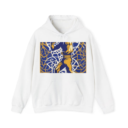 boostlete-field-day-scene-boxer-offset-paper-0776 — Unisex Heavy Blend Hoodie (G18500)