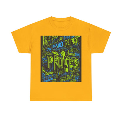 boostlete-rise-grind-type-respect-the-process-big-monoline-0265 — Unisex Heavy Cotton Tee (Gildan 5000)