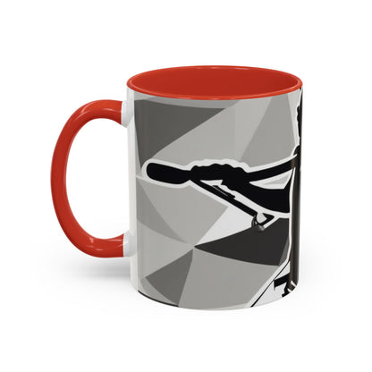 boostlete-am-crew-scene-rower-outline-geometric-0060 — Accent Mug 11oz/15oz
