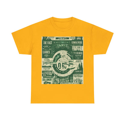 boostlete-mile-by-mile-type-fast-is-earned-big-blueprint-0041 — Unisex Heavy Cotton Tee (Gildan 5000)