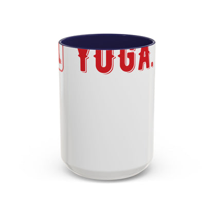 Yoga (88) — Accent Mug 11oz/15oz