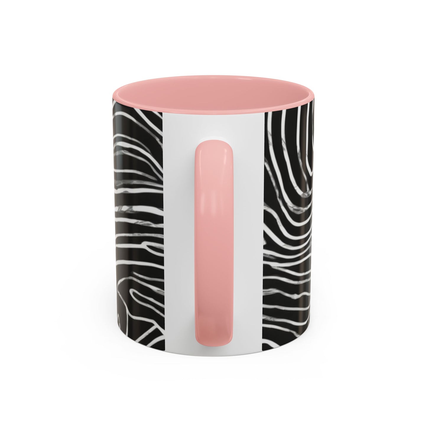 boostlete-field-day-pattern-topographic-badge-0307 — Accent Mug 11oz/15oz